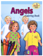 Angels Coloring Book